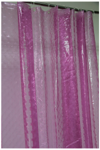 Штора для ванны Dasch La Vita 180х200 см розовая