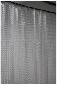 Штора для ванны Dasch La Vita 180х200 см прозрачная