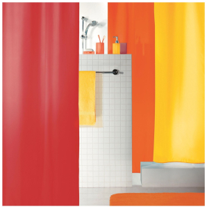 Штора для ванны Spirella Atlas 180х200 см желтая