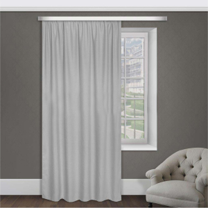 Штора портьерная 270x200 см 1 шт серая