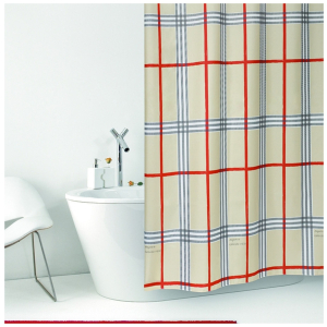 Штора для ванны Bacchetta Fabric 180х200 см бежевая