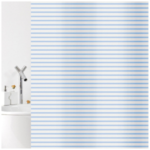 Штора для ванны Bacchetta Verga 240х200 см голубая