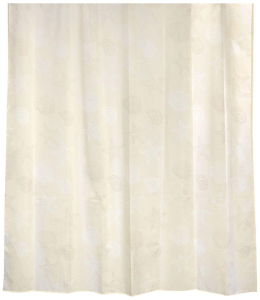 Штора для ванны Verran OMENI бежевая 180х180 см бежевая