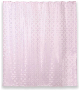 Штора для ванны WESS Lamis 180х200 см розовая