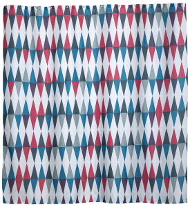 Штора для ванны Verran RAUT 180х180 см синяя