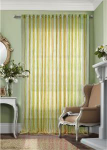 Штора кисея полиэстер 300х290 см радуга 1 шт