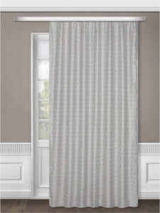 Штора портьерная HH S GD3408-1/280 200х270 см 1 шт серая