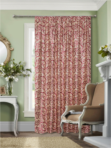 Штора портьерная Блэкаут 2036-3 200х270 см 1 шт красная