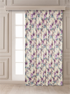 Штора портьерная ERT WBK7103-01/280 200х270 см сиреневая 1 шт