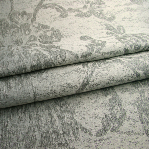 Штора портьерная Mona Liza Флора МЛ717/С3 200х270 см серая