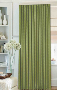 Штора портьерная Mona Liza Royal 270x200 см зеленая