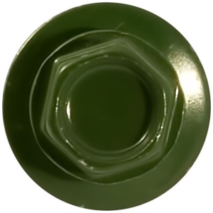 Саморезы Tech-KREP 4,8х51 мм шестигранные кровельные зеленые 200 шт