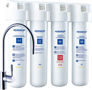 Комплект оборудования под мойку АКВАФОР Кристалл ЭКО Н