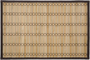  Салфетка сервировочная бежево-коричневая