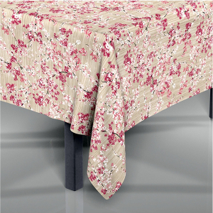 Клеенка Loneta Амарена розовая хлопок полиэстер 140 см