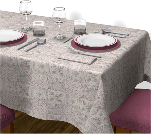 Клеенка Mori Mirha монселиче кремовая хлопок полиэстер 140 см