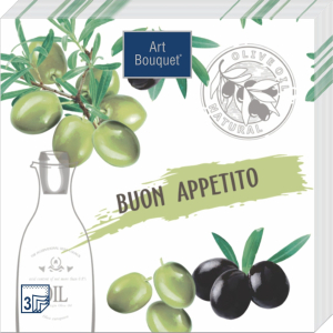 Салфетки Buon appet бумажные 16,5x16,5 см