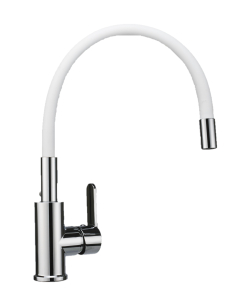 Смеситель кухонный 226819 белый