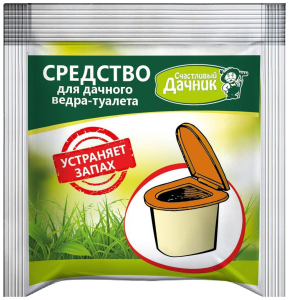 Универсальное средство для дачного ведра-туалета Счастливый дачник 13 г