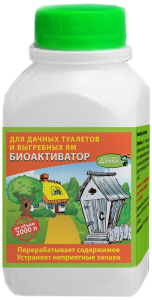 Универсальное средство для дачного туалета Счастливый дачник 0,2 л