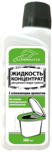Жидкость для дачного ведра-туалета GREENMASTER 0,5 л