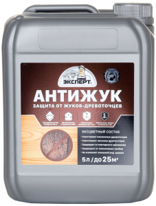 Антисептик ЭКСПЕРТ антижук бесцветный 5 л