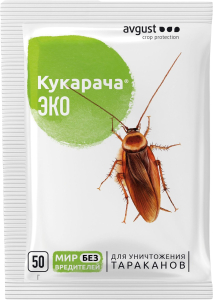 Средство защитное от тараканов Avgust Кукарача ЭКО приманка 50 г