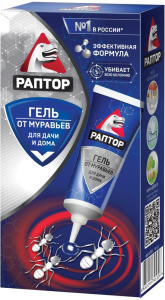 Гель от муравьев РАПТОР для дачи и дома 60 мл