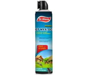 Средство от мух, ос, комаров Dr.Klaus 600 мл