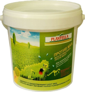 Средство против мха на газоне Plantella 1,5 кг