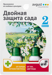 Средство лечебно-защитное от вредителей Avgust Раек 10 мл + Биотлин 9 мл