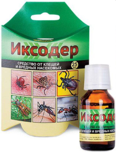 Средство защитное от клещей Ваше хозяйство ИКСОДЕР 25 мл