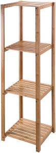 Стеллаж универсальный бамбук 112,2х28,2х31,1 см коричневый 