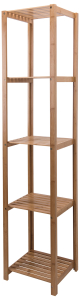 Стеллаж универсальный бамбук 144,4х28,2х31,1 см коричневый