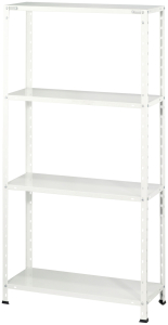 Стеллаж универсальный CMI сталь 150х75х30 см белый 