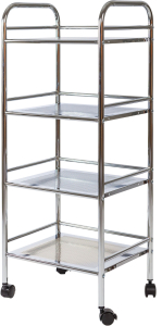 Этажерка универсальная Кордова сталь 97х40,5х32 см хром 