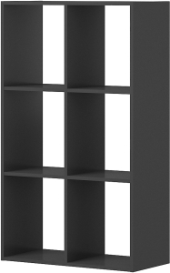 Стеллаж универсальный ФЕЛИКС ЛДСП 124х73х34 см антрацит