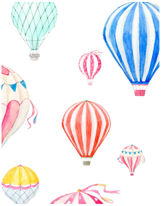 Панель МДФ листовая Ростомер Воздушные шары 600х2440х3 мм