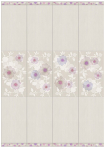 Панель ПВХ листовая комплект MAGNOLIA 250х2650х5 мм 4 шт