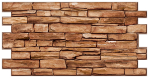 Панель ПВХ листовая Сланец карельский 498х980х3 мм