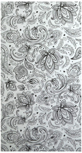 Панель ПВХ листовая Пейсли 250х2700х8 мм