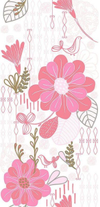 Панель ПВХ Бежево-Розовый 250х2700х8 мм