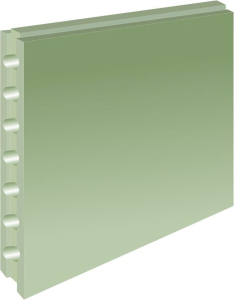 Пазогребневая плита (ПГП) пустотелая влагостойкая ВОЛМА 667х500х80 мм