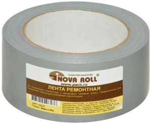 Клейкая лента NOVA ROLL 50 мм х 25 м серая