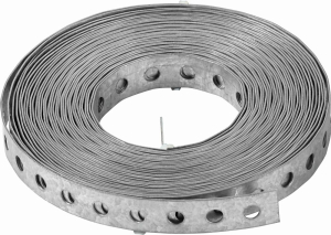 Монтажная лента LUX-TOOLS 17мм х 10м оцинкованная сталь