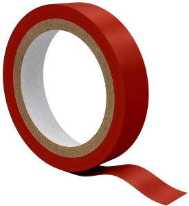 Изолента REV 15 мм х 5 м х 0,13 мм красная 