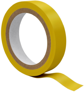 Изолента REV 15 мм х 5 м х 0,13 желтая 