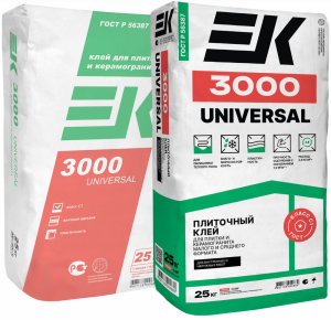 Плиточный клей EK 3000 Universal 25 кг