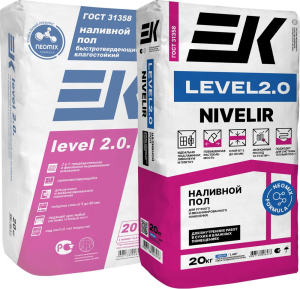 Наливной пол EK level 2.0 20 кг