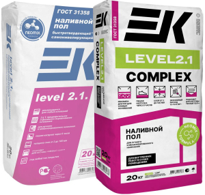 Наливной пол EK level 2.1 20 кг